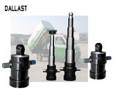 Piston Telescopic Single Acting Hydraulic Cylinder for Garbage Truck / Dump Truck