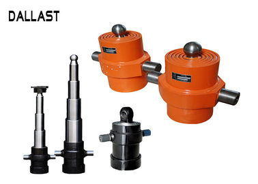 Multistage Side Dumper Single Acting  Telescopic Hydraulic Oil Cylinder